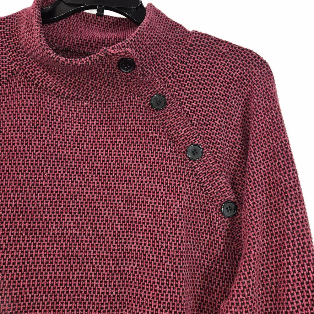 French Laundry Women's Long Sleeve Textured Button Accent Sweater Plus Size 2X - Picture 4 of 5